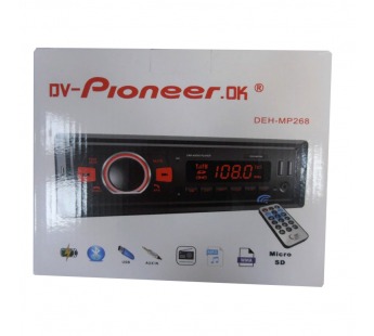 Автомагнитола Pioneeir DEH-MP 268 (Bluetooth/2USB/AUX/FM/пульт)#1994060