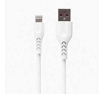 Кабель USB - Apple lightning SKYDOLPHIN S49L (повр. уп) 100см 3A  (white) (223614)#1969329