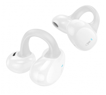 Беспроводные Bluetooth-наушники Hoco TWS EAR-CLIP EW57 (ivory white) (225064)#1962596