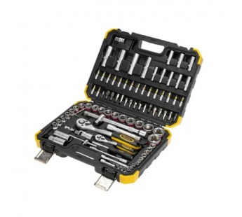 Набор инструментов, 1/2, 1/4, CrV, пластиковый кейс, 94 предмета KRANZ#2128671