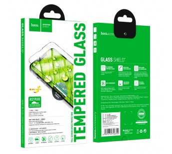 Защитное стекло Hoco A12 Plus Iphone 13 mini (5.4) "Nano 3D"ударопрочное усиленные края, цвет черный#2102567