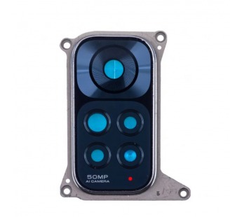 Стекло камеры для Xiaomi Redmi Note 11 (2201117TY) в сборе с рамкой Черный#2071216