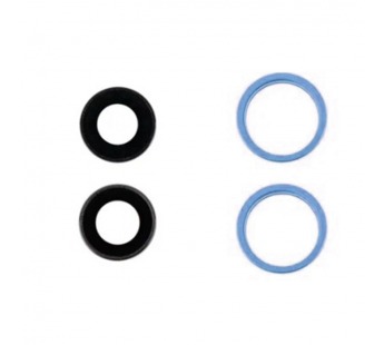 Стекло камеры для iPhone 14/14 Plus (комплект 2 шт.) Синий#2071653