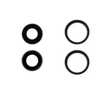 Стекло камеры для iPhone 14/14 Plus (комплект 2 шт.) Черный#2071654