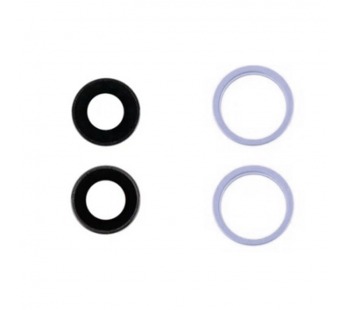 Стекло камеры для iPhone 14/14 Plus (комплект 2 шт.) Фиолетовый#2071655