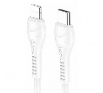 Кабель Lightning - Type-C HOCO X37 1.0m PD 27W (white) [13.01.24], шт#2042695