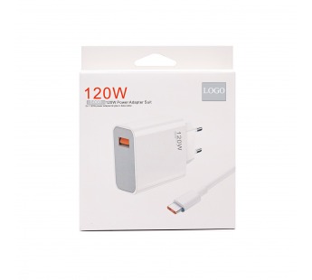 Адаптер Сетевой с кабелем ORG Xiaomi [BHR6034EU] USB 120W (USB/Type-C) (A) (white) (222037)#2014491