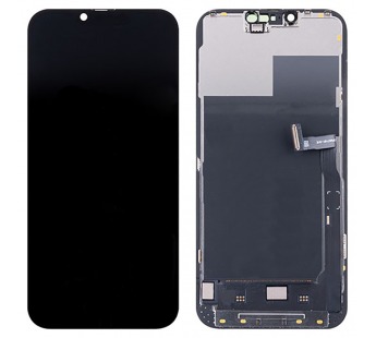 Дисплей для iPhone 13 Pro Max в сборе с тачскрином Черный (Hard OLED)#1991749