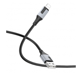 Кабель USB - Apple lightning Borofone BX101 Creator 100см 2,4A  (black) (225489)#1974863