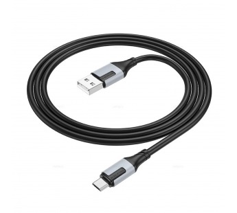 Кабель USB - micro USB Borofone BX101 Creator 100см 2,4A  (black) (225491)#1992025