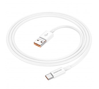 Кабель USB - Type-C Borofone BX102 Winner 60W 100см 3A  (white) (225484)#1982271