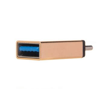 Адаптер - OTG Type-C/USB (gold) (227684)#1971350