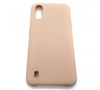 Чехол Samsung A01/M01 (2020) Silicone Case №19 в упаковке Розовый Песок#1988452
