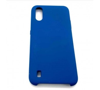 Чехол Samsung A01/M01 (2020) Silicone Case №20 в упаковке Темно-Синий#1988451