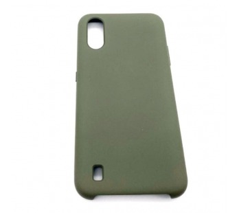 Чехол Samsung A01/M01 (2020) Silicone Case №41 в упаковке Хаки#2013139