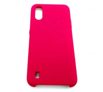 Чехол Samsung A01/M01 (2020) Silicone Case №42 в упаковке Вишневый#2013138