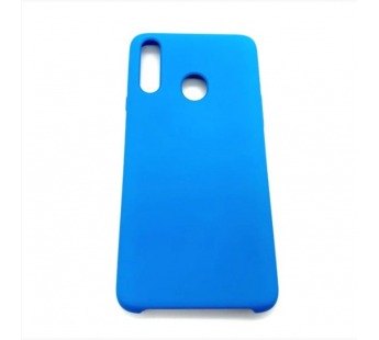 Чехол Samsung A20S (2019) Silicone Case №03 в упаковке Синий#1988445