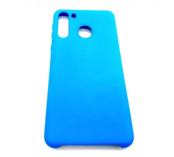 Чехол Samsung A21 (2020) Silicone Case №03 в упаковке Синий#1979593