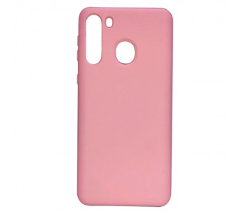 Чехол Samsung A21 (2020) Silicone Case №06 в упаковке Светло-Розовый#1979594