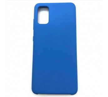 Чехол Samsung A41 (2020) Silicone Case №03 в упаковке Синий#1996465