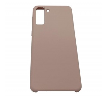 Чехол Samsung S21 Plus (2021) Silicone Case №18 (No Logo) в упаковке Розовый Песок#1991527