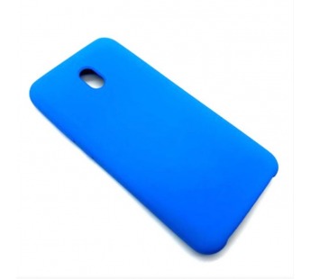 Чехол Xiaomi Redmi 8A (2019) Silicone Case №03 в упаковке Синий#1991562