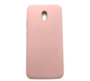 Чехол Xiaomi Redmi 8A (2019) Silicone Case №06 в упаковке Светло Розовый#1991561