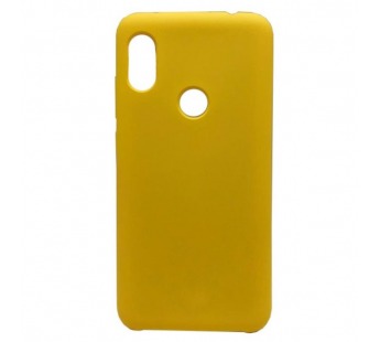 Чехол Xiaomi Redmi Note 6 Pro (2018) Silicone Case №04 в упаковке Желтый#1991554