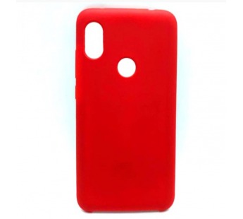 Чехол Xiaomi Redmi Note 6 Pro (2018) Silicone Case №14 в упаковке Красный#1991551