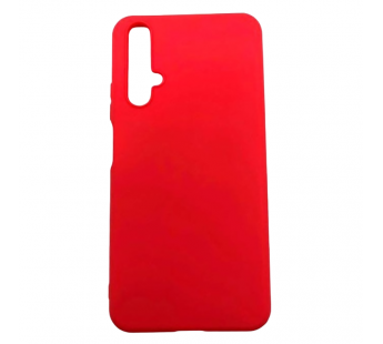 Чехол Honor 20/Huawei Nova 5T (2019) Silicone Case 2.0mm Красный#2036765