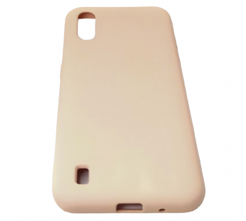 Чехол Samsung A01/M01 (2020) Silicone Case 2.0mm Розовый Песок#2036754