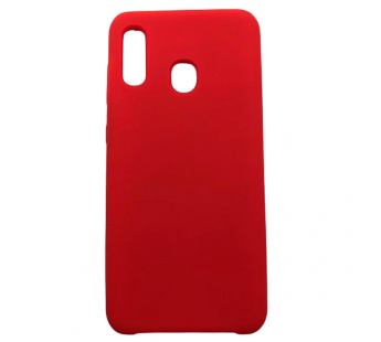 Чехол Samsung A20/A30/M10S (2019) Silicone Case №14 в упаковке Красный#2036746