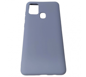 Чехол Samsung A21S (2020) Silicone Case 2.0mm Серый#2036297