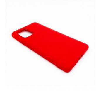 Чехол Samsung A91/S10 Lite (2020) Silicone Case 2.0mm Красный#1964692