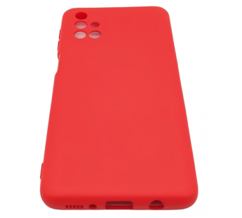 Чехол Samsung M31s (2020) Silicone Case 2.0mm Красный#2036788