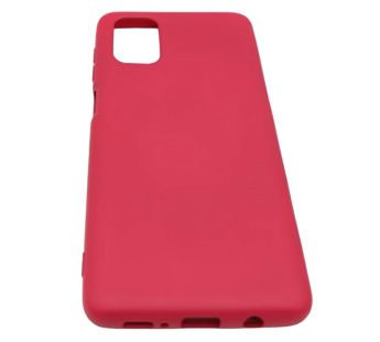Чехол Samsung M51 (2020) Silicone Case 2.0mm Вишневый#2036786