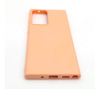 Чехол Samsung Note 20 Ultra (2020) Silicone Case 2.0mm Оранжевый#1964627