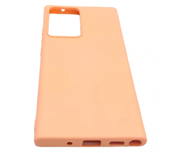 Чехол Samsung Note 20 Ultra (2020) Silicone Case 2.0mm Оранжевый#2036769