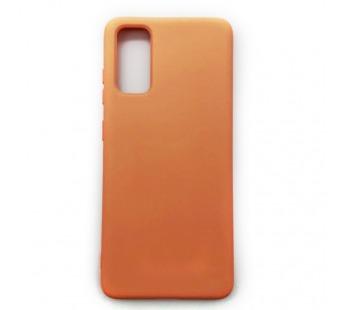 Чехол Samsung S20 (2020) Silicone Case 2.0mm Оранжевый#1964630