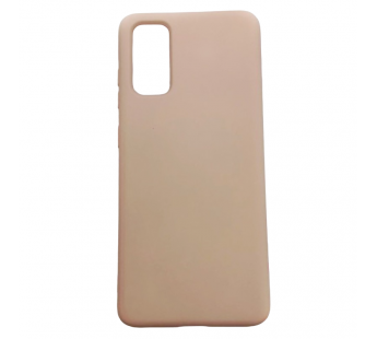 Чехол Samsung S20 (2020) Silicone Case 2.0mm Розовый Песок#2036766