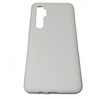 Чехол Xiaomi Mi Note 10 Lite (2020) Silicone Case 2.0mm Белый#2070111