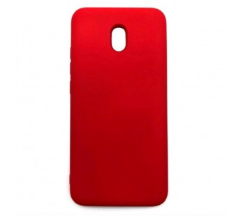 Чехол Xiaomi Redmi 8A (2019) Silicone Case 2.0mm Красный#1991929