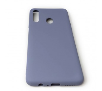 Чехол Samsung A20S (2019) Silicone Case 2.0mm Серый#1965960