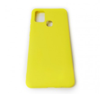 Чехол Samsung A21S (2020) Silicone Case 2.0mm Желтый#1965309