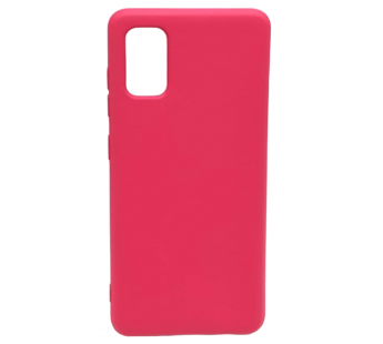 Чехол Samsung A41 (2020) Silicone Case 2.0mm Вишневый#2037066