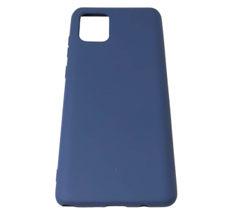 Чехол Samsung A81/Note 10 Lite (2020) Silicone Case 2.0mm Темно-Синий#2037101