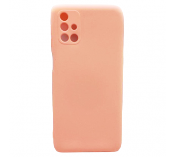 Чехол Samsung M31s (2020) Silicone Case 2.0mm Розовый Жемчуг#2037071