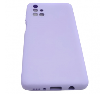 Чехол Samsung M31s (2020) Silicone Case 2.0mm Сиреневый#2037070