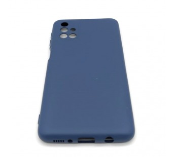 Чехол Samsung M31s (2020) Silicone Case 2.0mm Темно-Синий#1965769