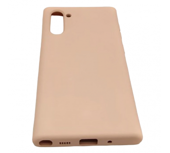 Чехол Samsung Note 10 (2019) Silicone Case 2.0mm Розовый Песок#2037098